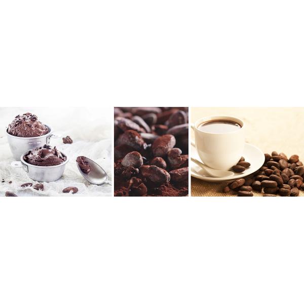 Deep Black Alkalized Cocoa Ingredients Powder Ghana Bean Raw Processing