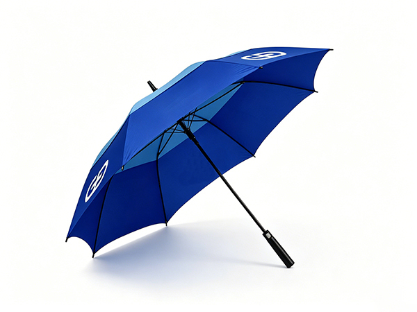 Windproof Royal Blue Golf Umbrella