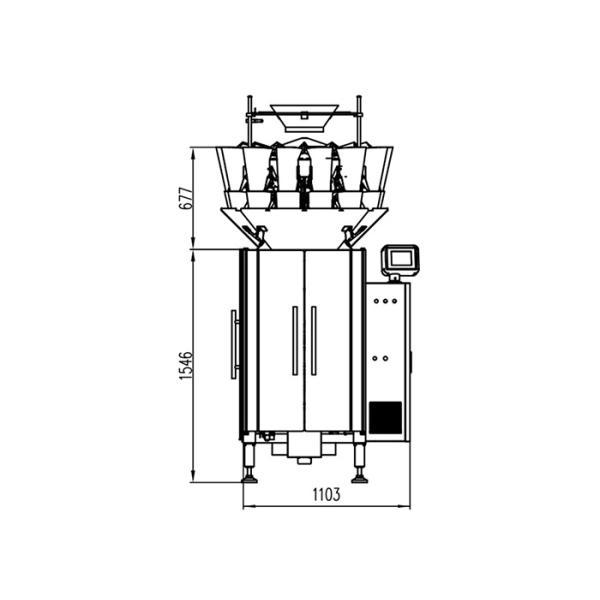 Air Cylinder Weighing And Packing Machines