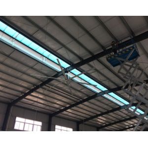 Warehouse Large Industrial Ceiling Fan Pmsm Motor Fan