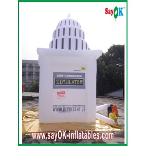 Wholesale White Giant Inflatable Tower Custom Inflatable Products For Advertising from china suppliers