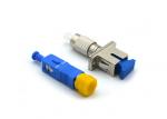 FC - SC Fiber Optic Attenuator 1 - 30dB FTTH Converter With Metal / Plastic