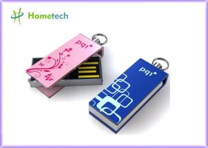 Wholesale Mini Pink Twist USB Sticks , Logo Laser Engraved Gifts USB Sticks from china suppliers