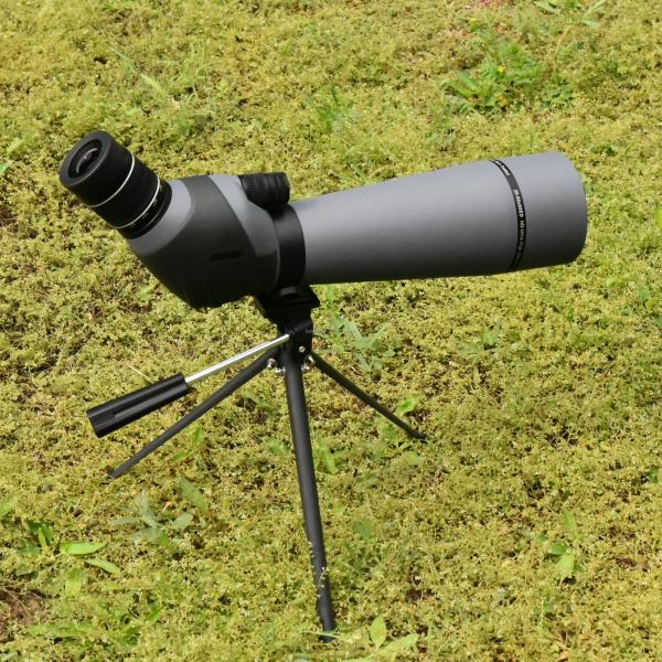 Outdoor ED Waterproof Spotting Scope with ED Lens and Two Focus Wheels Zoom 20-60x80