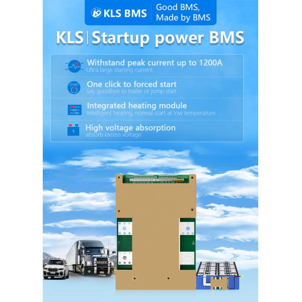 Lfp Lto Lifepo4 Battery Management System 4S 12V 8S 100A BMS For Car Start Battery