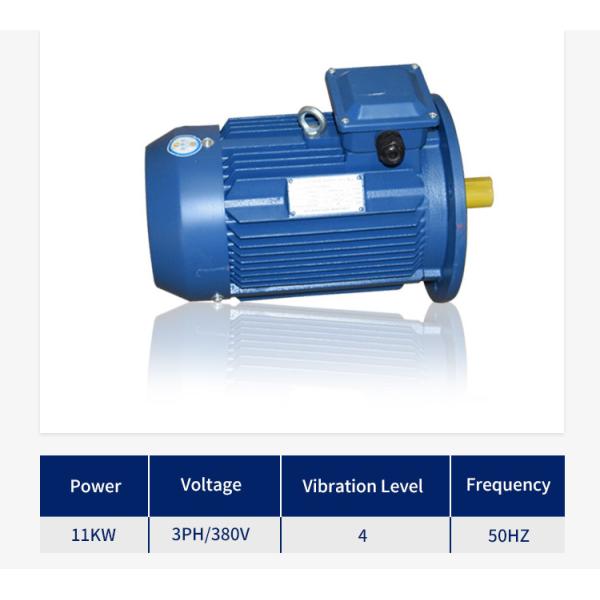 Brushless Induction Electric Motor Three Phase Asynchronous Motor 11KW 15HP 1460RPM