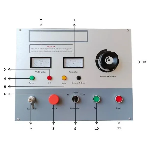 11kv 33kv Electric Power Cable Fault Locator 8/16/32kv 1000j Hv Pulse Generator