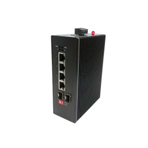 Wholesale Industrial Wall Mount Ethernet Switch Managed Gigabit Switch 6 Port 48V - 54V DC from china suppliers