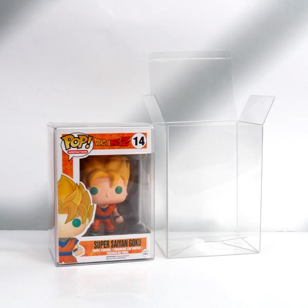 Anti-scratch + 96% UV Resistance Material 4" 0.7mm Protector PET Transparent Funko Pop Baili Protector