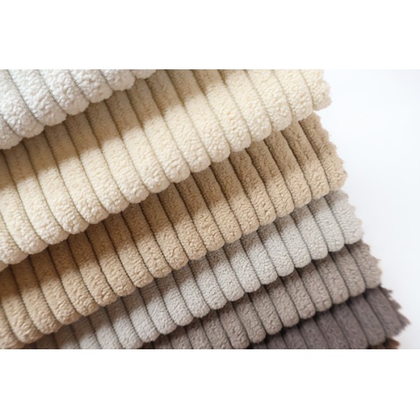 Fine-Wale Corduroy Fabric For Upholstery
