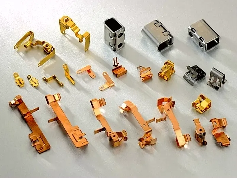 Custom Stamped Terminals & Pins – Precision Metal Stamping for Connector Applications