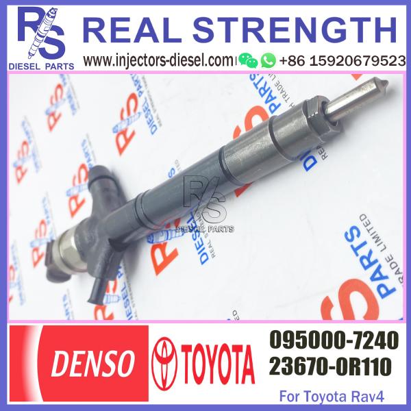 Common rail injector 23670-0R120 095000-7240 095000-7241 095000-7242095000-7243 injector for Toyota