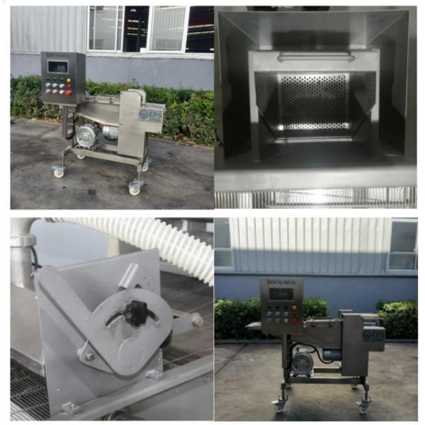 Thermal Processing Flouring Machine for Customized Batter and Breading Chicken Nuggets