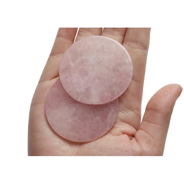 2020 Pink Magic Round Eyelash Extension Jade Stone Holder Grafting Tools Lash Glue Adhesive Pallet Makep Accessories