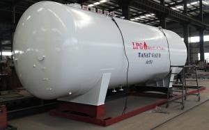 China Custom Made Transporting Large Propane Tanks For Gas Cylinder Filling Plant Set Up on sale