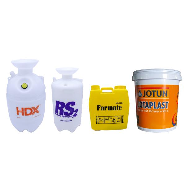 1-8 Color 30 Pcs/Min Plastic Bucket UV Screen Printing Machine