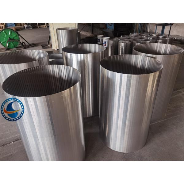 3m Length Ss Grade 304 Vee Wire Screen Pipe Infiltration Gallery At Intake Well