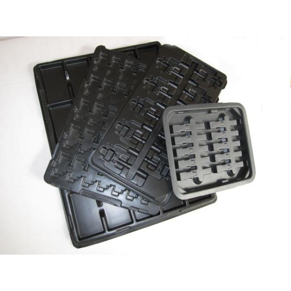 Anti Static ESD Storage Box Plastic PCB Blister Card Clamshell For Electronic Component