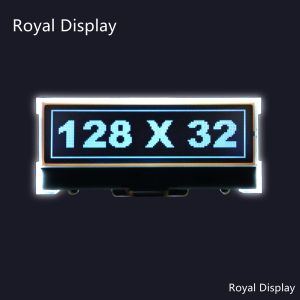 Wholesale 128X32 DFSTN Black Negative Cog Monochrome Graphic LCD Display from china suppliers