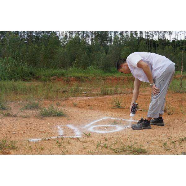 CFC Free Survey Marker Paint / Marking Spray Paint High Opacity And Coverage Type