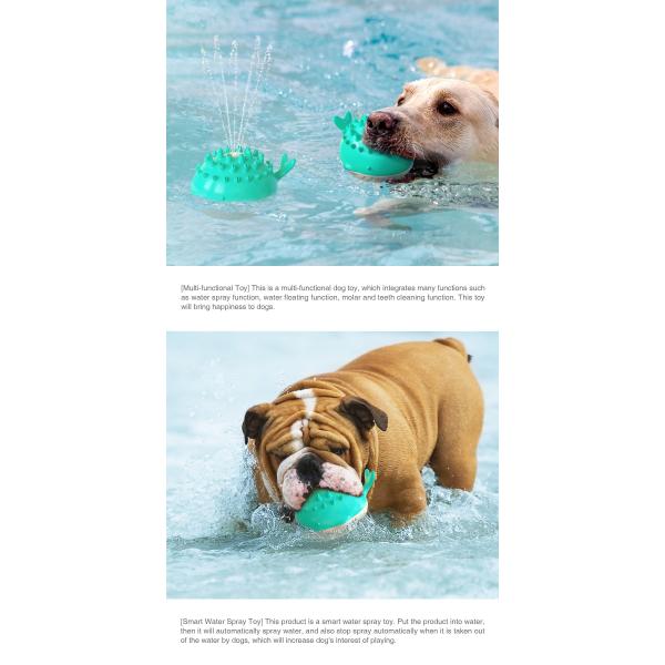 Multifunctional Electric Dog Swimming Toy For Molar Teeth Cleaning