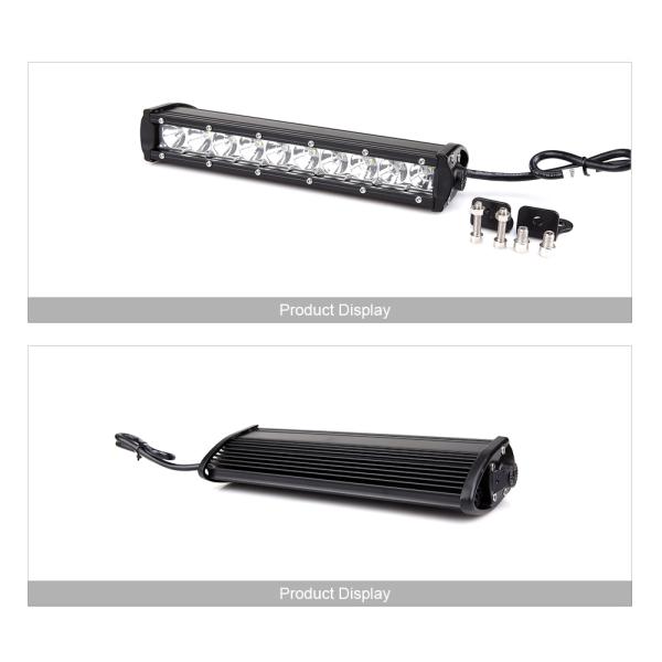 3D 120W 150W 180W 240W Super Slim Single Row Curved Led Light Bar Combo Beams For 4x4 Offroad SUV 4WD ATV Driving Work L