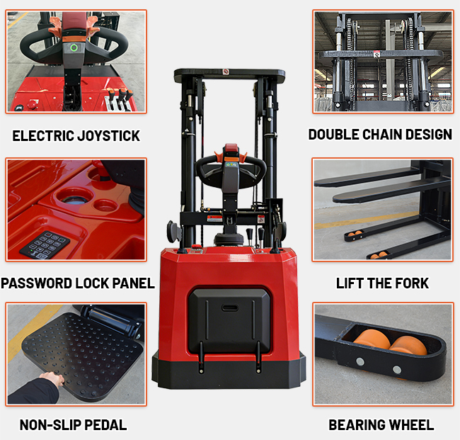 3.0t Full Electric Double Stacker