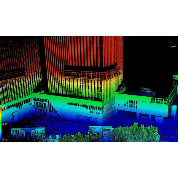 SLAM LiDAR Mobile Mapping Solution Geosun GS-100G Building 3D Data Collection GNSS INS LiDAR Slam Combination
