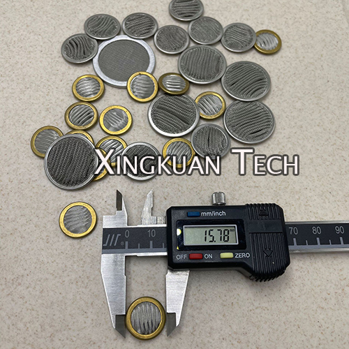 Button Folding Oil Screen Filter Interchange Moog Servo Valve