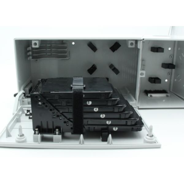 FTTX Fiber Optic Distribution Cabinet FDH48A IP30 Max 48 Splices + 48 SCAPC Adapters