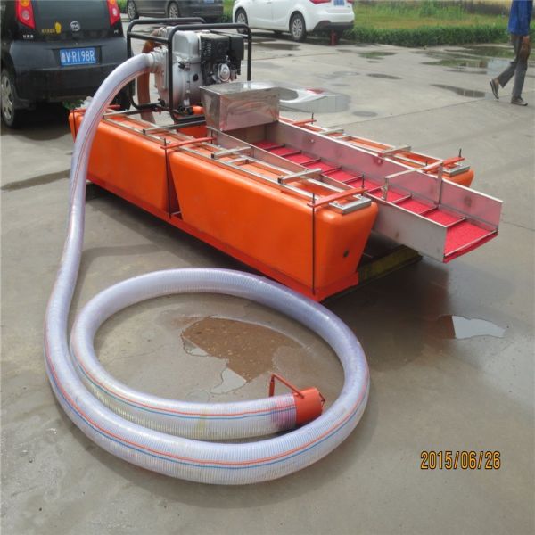 Portable Mini Dredger 15cm 30cm Draught 505*445*460 for Sand Dredging