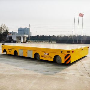 Wholesale Omnidirectional Moving Trackless Transfer Cart 160T Trolley Transfer from china suppliers