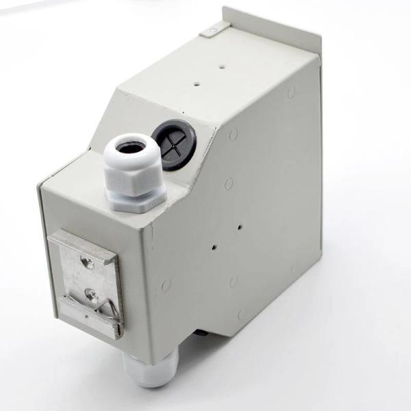 Fiber Optic DIN Rail Terminal Box Cold Roll Steel 12 Port 24core to 48Core