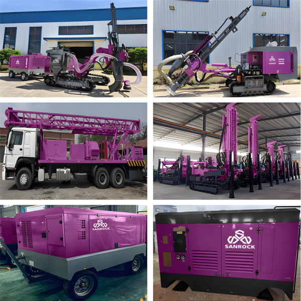 Pile Driver machine photovoltaic engineering construction crawler hydraulic drilling rig