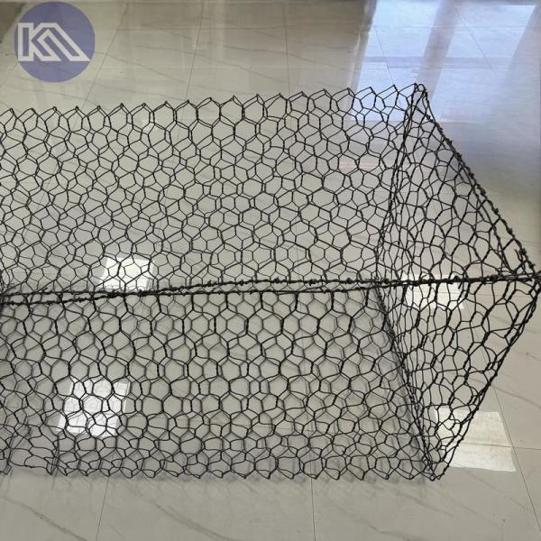 Hexagonal Rock Basket Retaining Wall River Erosion Control Soil Retention Hydraulic Structure Reinforcement
