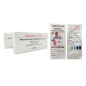 Wholesale 99% Specificity Saliva Alcohol Test Strips Accuracy Home Use from china suppliers