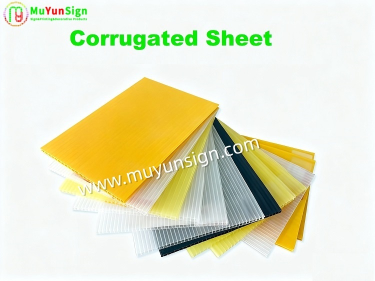 Lightweight Polypropylene Hollow Sheet Rigid Plastic Panel Recyclable
