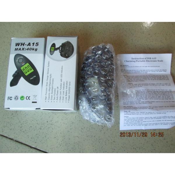 100g 40kg Travel Digital Scale Low Battery Indication For Weighing Luggage