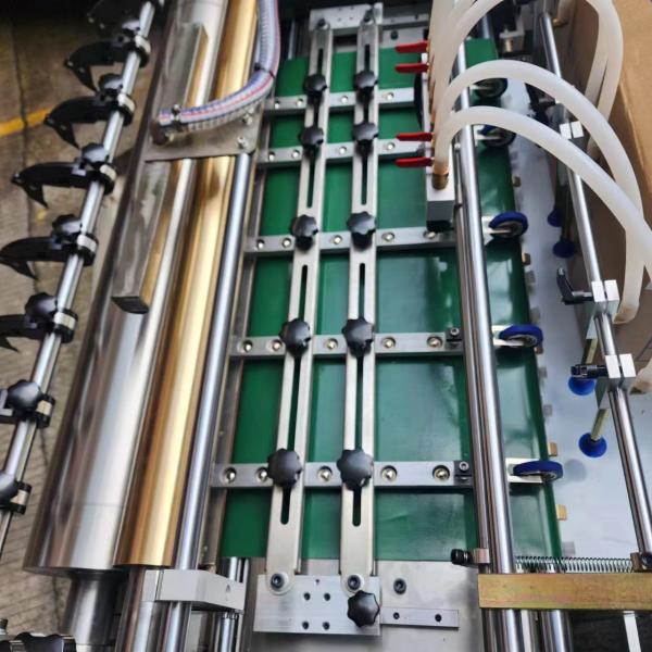 DG850B Feeder Box Gluing Machine with 30 pcs/Min Speed, High Precision Dual-Sheet Detection, and Hybrid Glue System for Rigid Box Forming