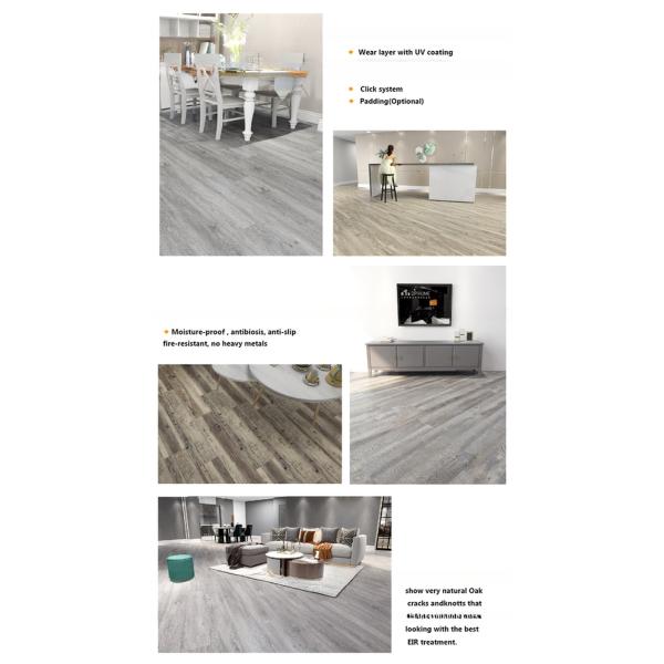 25 Years Lifetime B1 Fireproof 8mm PVC Plastic Flooring for Residential Projects