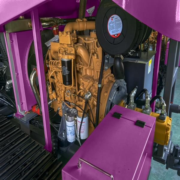 Pile Driver machine photovoltaic engineering construction crawler hydraulic drilling rig