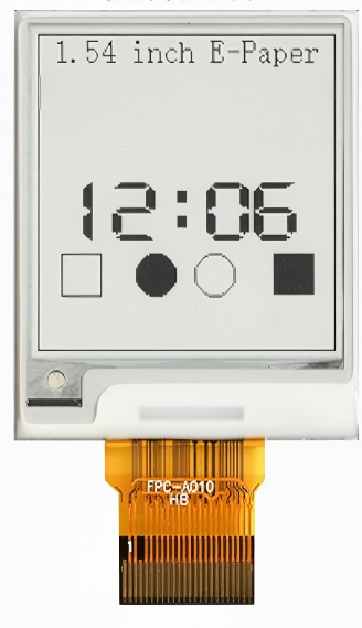 1.54 Inch E Paper Display 200×200 Resolution 24pin Ultra Low Power E Ink Display