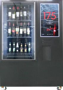 Wholesale High End Elevator Wine Vending Machine , Drink Vending Machine With Remote Control System from china suppliers