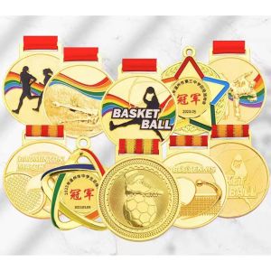 Buy cheap Awards Custom Laser Engraved Medals Volunteer Community Service Custom Silver from wholesalers