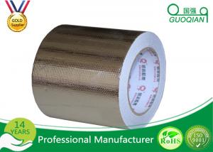 Wholesale Reinforced Aluminium Foil Tape Heat Resistance , High Temperature Foil Tape Hot Melt from china suppliers