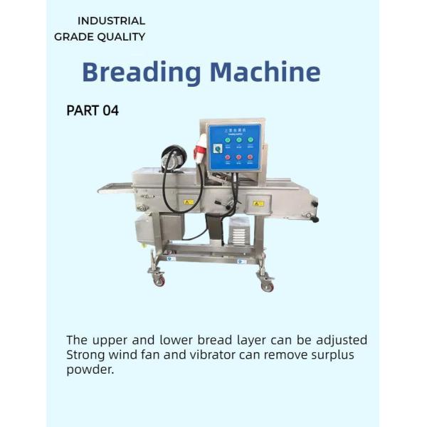 Meat Grinder Used in Customized Chicken Nuggets Processing Line for Food Industry