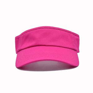 China 55cm Sports Sun Visor Hats Adjustable Athletic Visor Cap For Men Women on sale