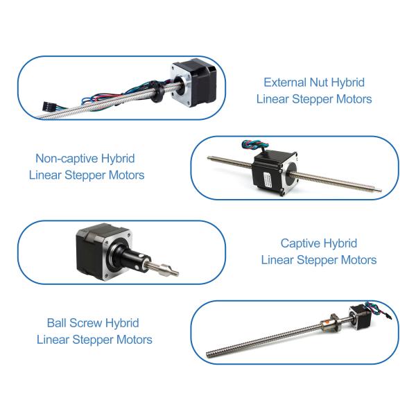 6 leads servo actuator motor