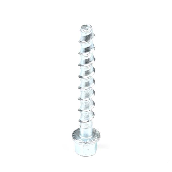M8 Steel Hex Flange Head Vertical Concrete Threaded Rod Hanger Screw for Ceiling Fixing