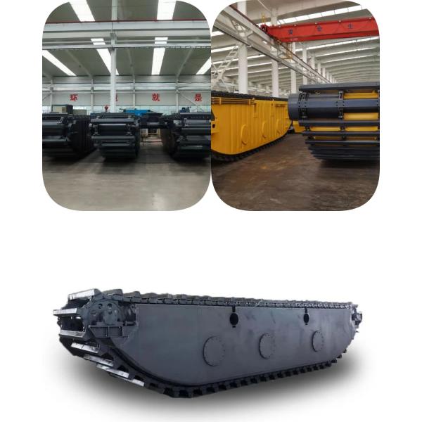 Customized Amphibious Excavator Undercarriage For Cat 320D PC200